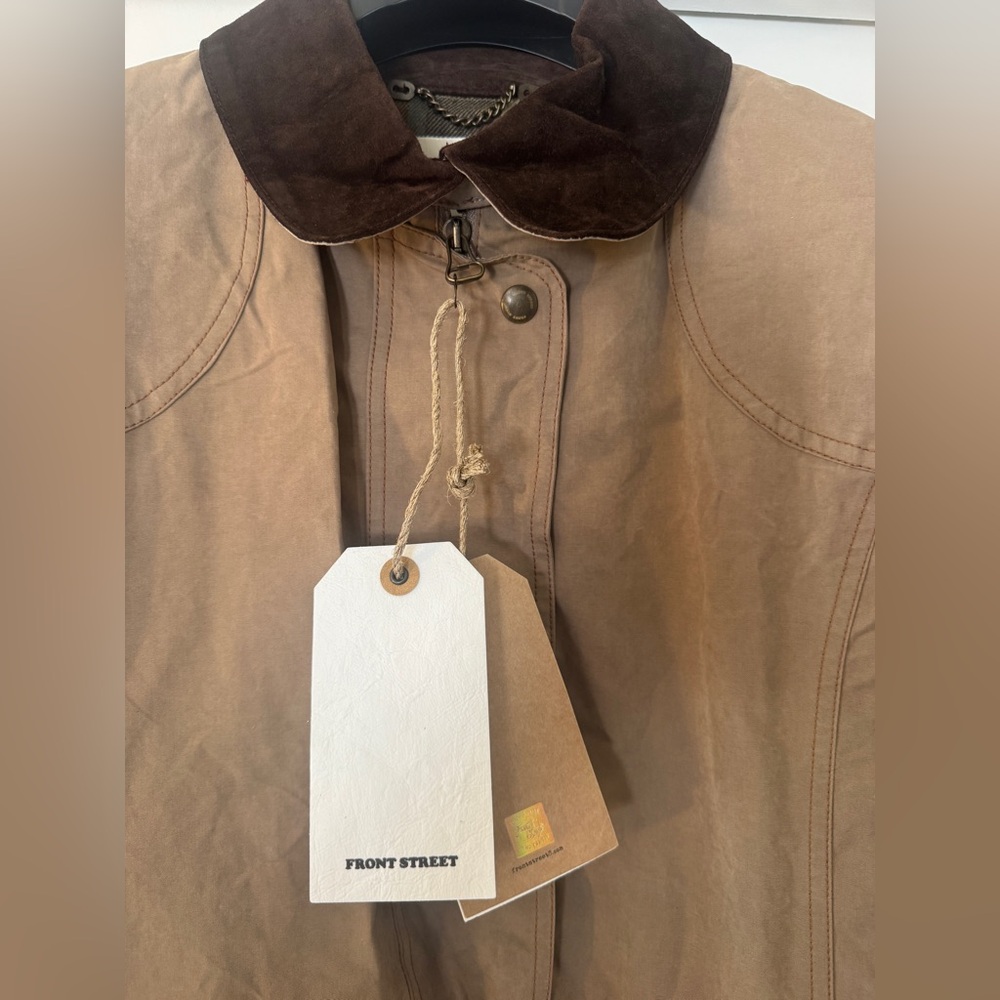 Front Street 8 Archivio Botanico Long Coat NWT Unisex S - Picture 7 of 10